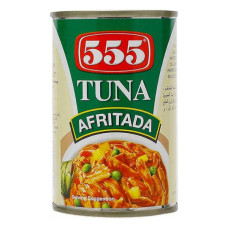 555 TUNA AFRITADA 155GM 