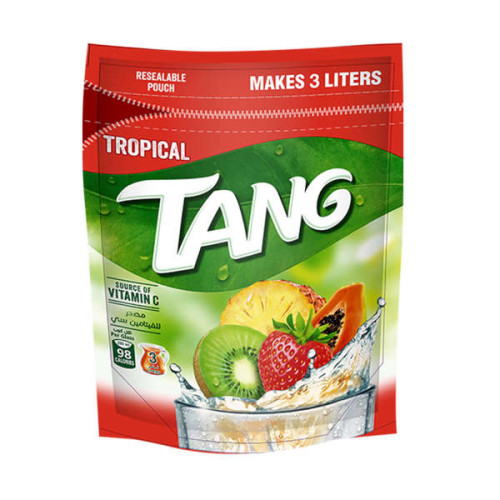 TANG INSTANT FRUIT DRINK POWDER TROPICAL 375GM 