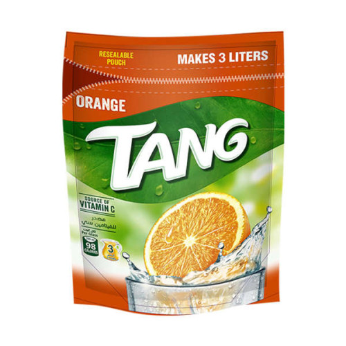 TANG INSTANT FRUIT DRINK POWDER ORANGE 375GM 