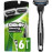 GILLETTE RAZOR DISPOSABLE B111 6 REG