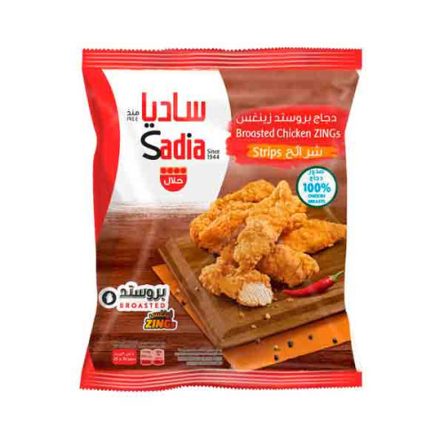 SADIA BROASTED CHICKEN ZINGS SPICY STRIPS 1KG 