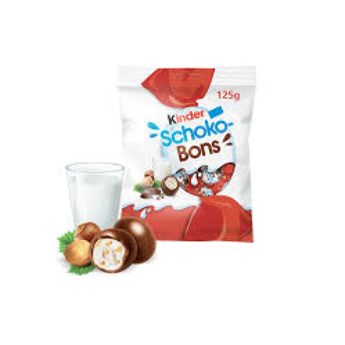 FERRERO KINDER SCHOKO BONS MILKY 125GM