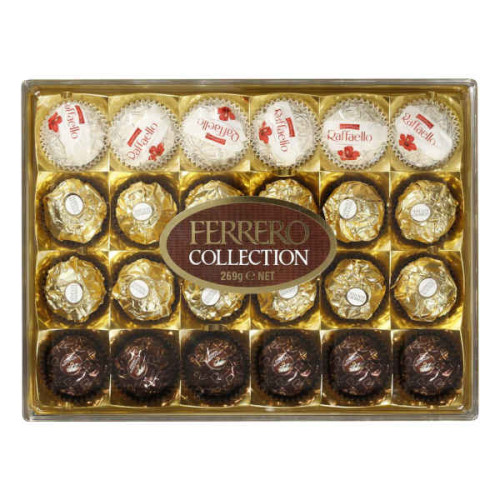 FERRERO ROCHER COLLECTION CHOCOLATE T24 269GM 
