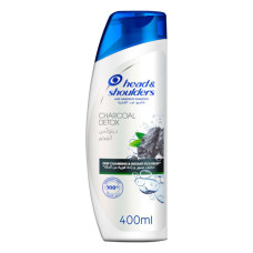 HEAD & SHOULDERS ANTI-DANDRUFF SHAMPOO CHARCOAL DETOX 400ML 