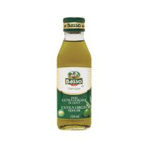BASSO EXTRA VIRGIN OLIVE OIL BTL 250ML