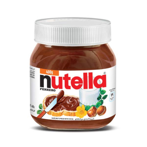 FERRERO NUTELLA HAZELNUT SPREAD 400GM 