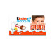 FERRERO KINDER CHOCOLATE 8 BARS 100GM 
