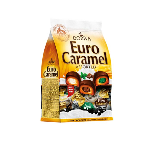 DORIVA EURO CARAMEL ASSORTED 500GM