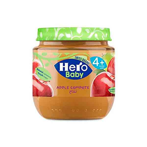 HERO BABY APPLE COMPOTE 125GM