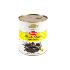SERA PITTED BLACK OLIVES 360GM 