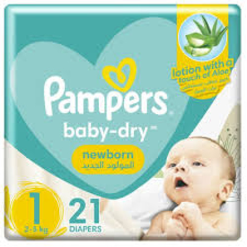 PAMPERS ML TAPED CP S1 21S