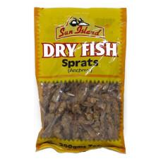 SUN ISLAND DRY FISH SPRATS (ANCHOVY) 175GM 