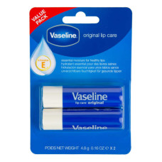 VASELINE LIP CARE ORIGINAL 2 X 4.8GM 