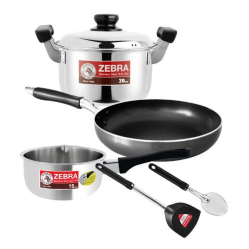 ZEBRA HEALTHY SAUCE POT 6 PCS SET  