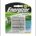 ENERGIZER RECHARGEABLE BATTERY NH15 BP4 AA SIZE