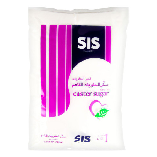SIS CASTER SUGAR 1KG 