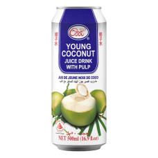 ICE COOL YOUNG COCONUT JUICE WITH PULP 500ML 