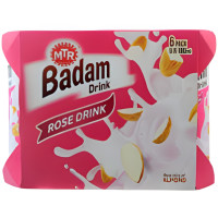 MTR BADAM ROSE DRINK 180MLX6S