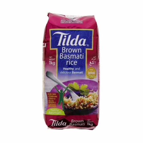 TILDA BROWN BASMATI RICE 1KG 