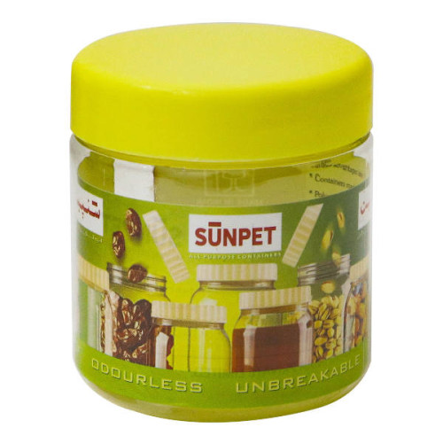SUNPET PLASTIC JAR 100ML 