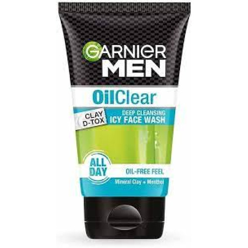 GARNIER MEN OIL CONTROL FACE WASH 100GM