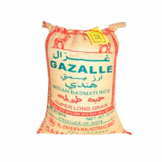 GAZALLE INDIAN BASMATI RICE 20KG 
