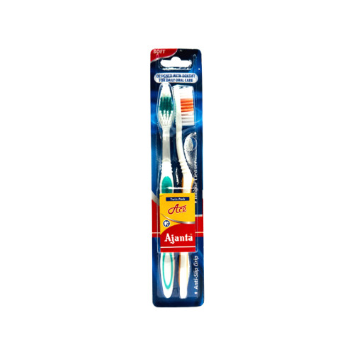 AJANTA TOOTH BRUSH SOFT- ACE 2PCS