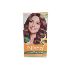 NISHA CREME HAIR COLOUR CHOCOLATE BROWN 3.5 60G+60