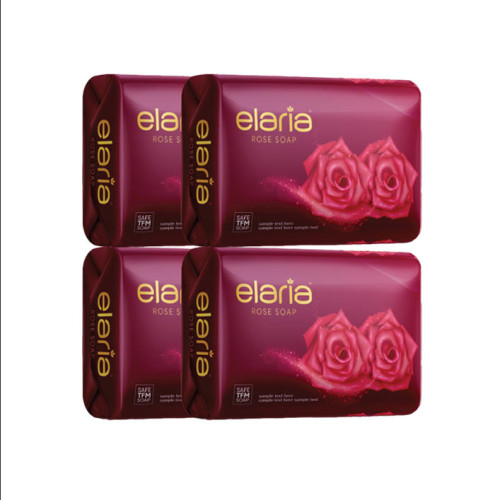 ELARIA ROSE SOAP 6 X 125 GM