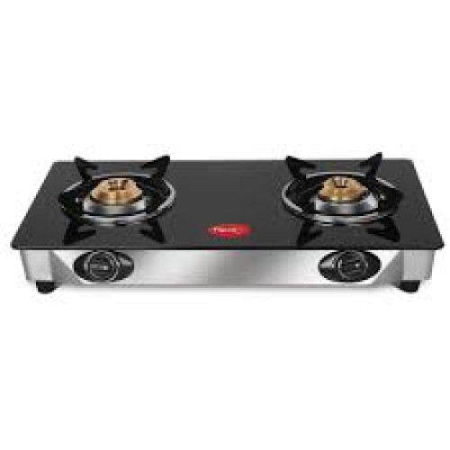 PIGEON GLASS TOP AUTO IGNITION NOVA 2 BURNER