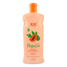 RDL PAPAYA EXTRACT WHITENING HAND & BODY LOTION 600ML 