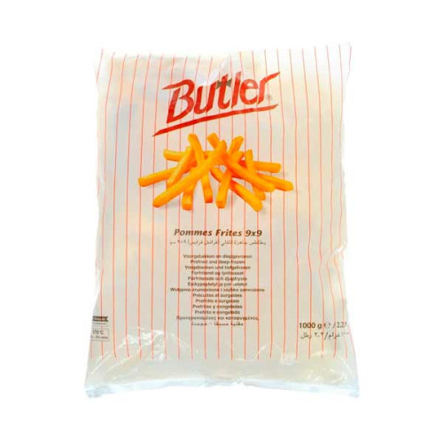 BUTLER FROZEN FRENCH FRIES 1KG 