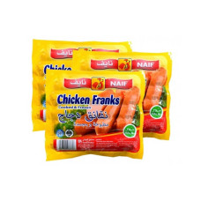 NAIF CHICKEN FRANKFURTERS 340GM 2+1 FREE