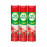 AIRWICK AEROSOL AIR FRESHNER ROSE 3 X 300ML