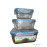 PLASTIC STORAGE BOX 3PCS SET