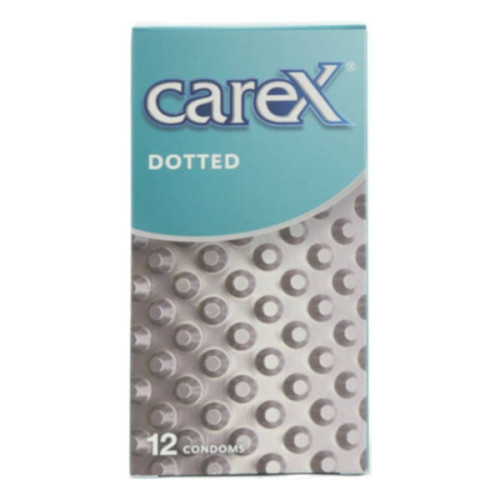 CAREX DOTTED CONDOMS 12-S 
