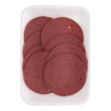 BIBI BEEF MORTADELLA OLIVE SLICES 200GM