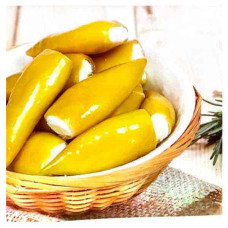 GREEN CHILI WITH FETA CHEESE IN OIL 250GM