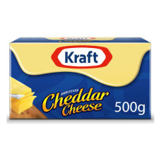 KRAFT PROCESSED CHEDDAR CHEESE 500GM 